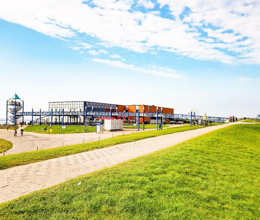 Auszeit Norddeich Mit Seeblick I 5 Minuten Zu Fuss Zum Meer Exterior foto